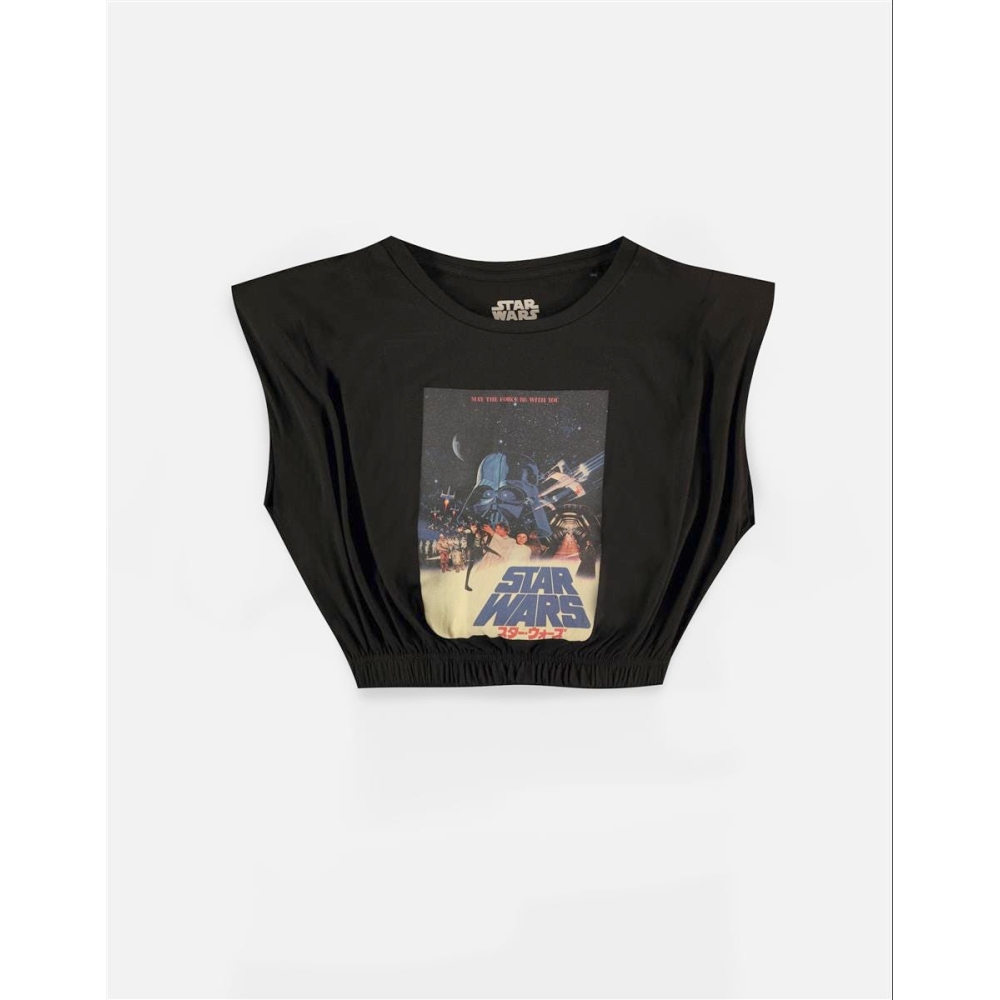 Star Wars - Classic Crop top - Zwart